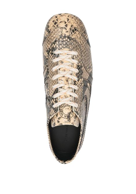 Sneakers in pelle effetto serpente in marrone Dries van noten - uomo DRIES VAN NOTEN | MS2511502103